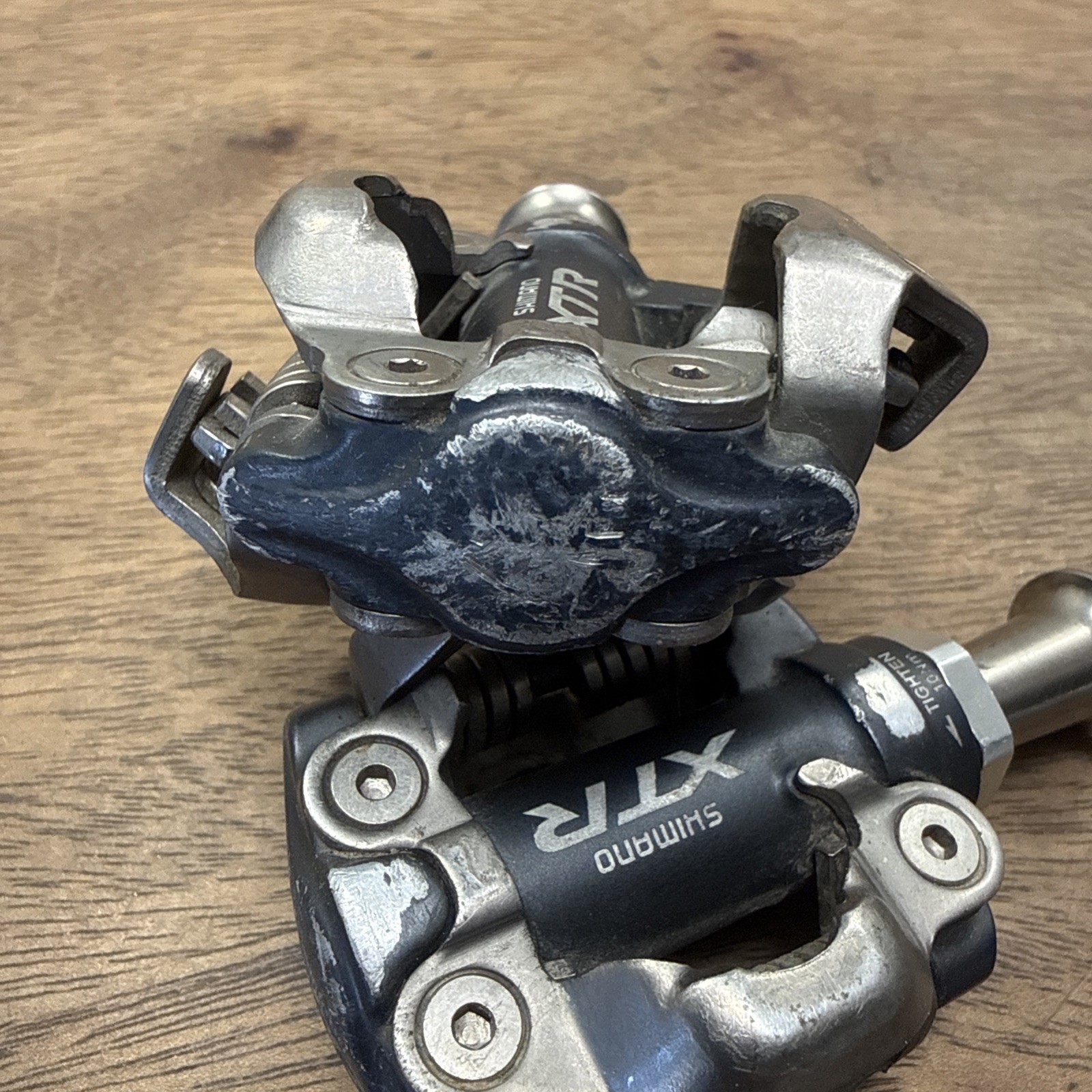 Shimano XTR PD-M970 SPD Clipless Mountain Bike Pedals No Cleats