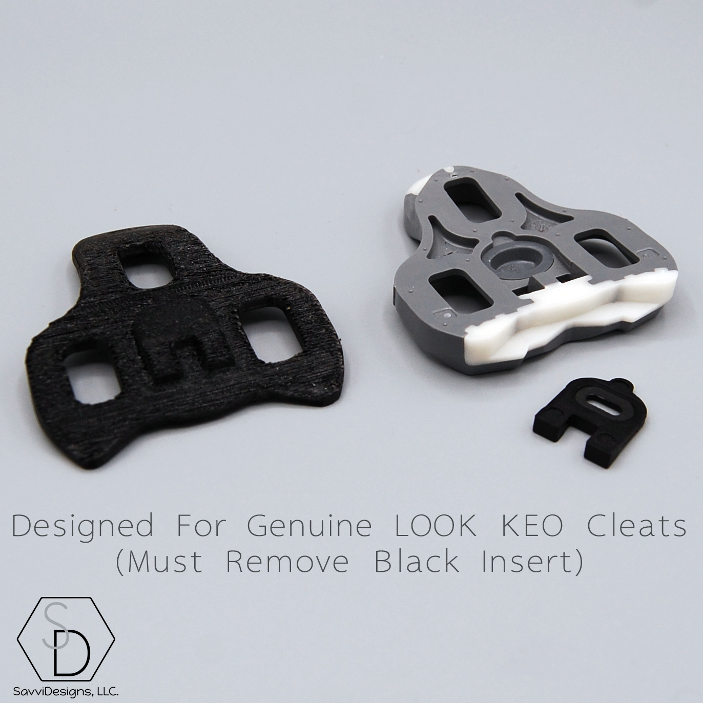 LOOK KEO 3mm Cleat Spacer Cycling Shoe Shim – WITH BOLTS