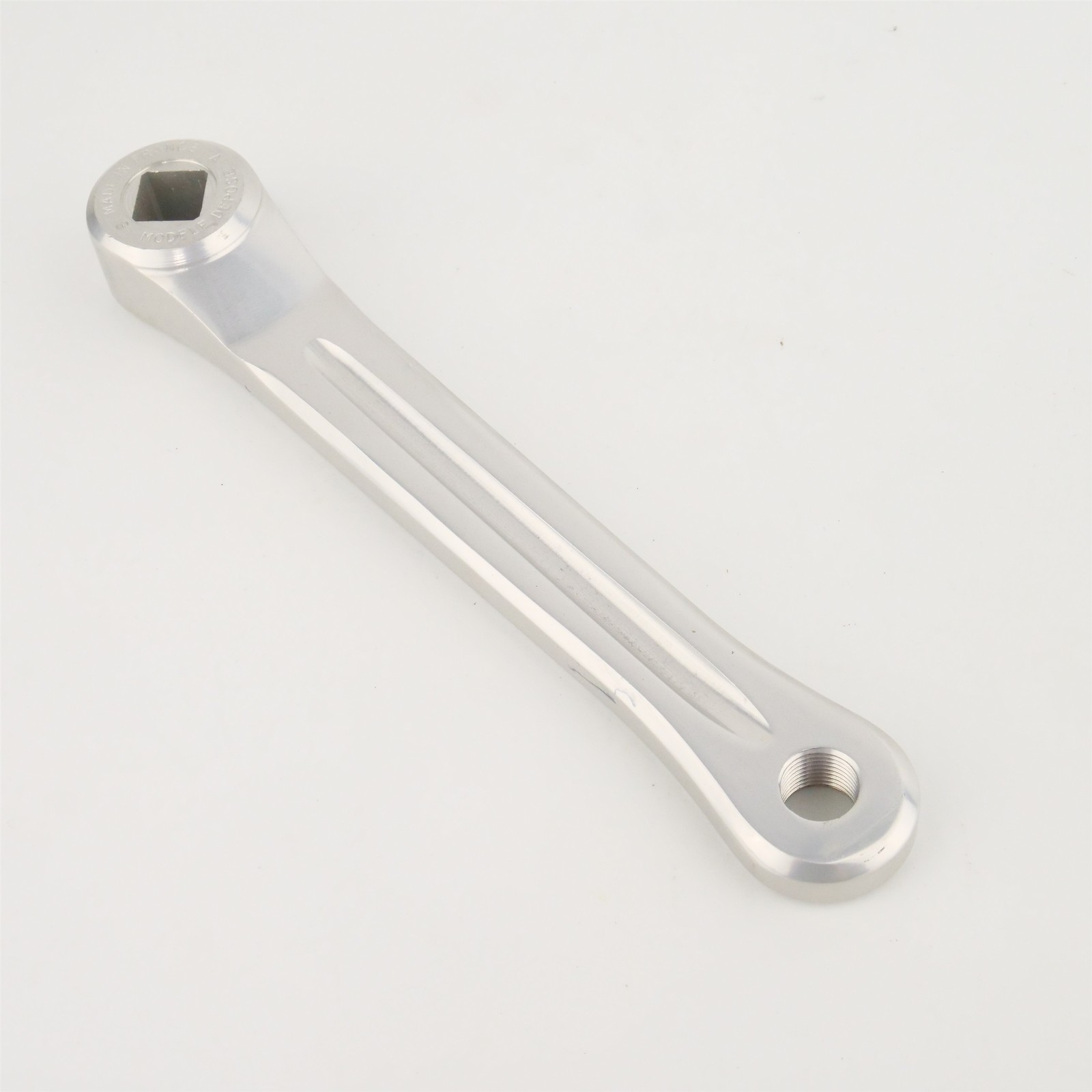 NOS Stronglight Left Crank Arm 175mm M14 French Pedal Square Taper Vintage