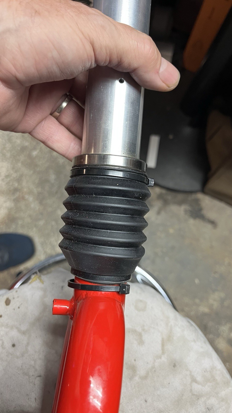 Cannondale Headshock Red 26″ Rim Brake 1.5″ Mtb Fork