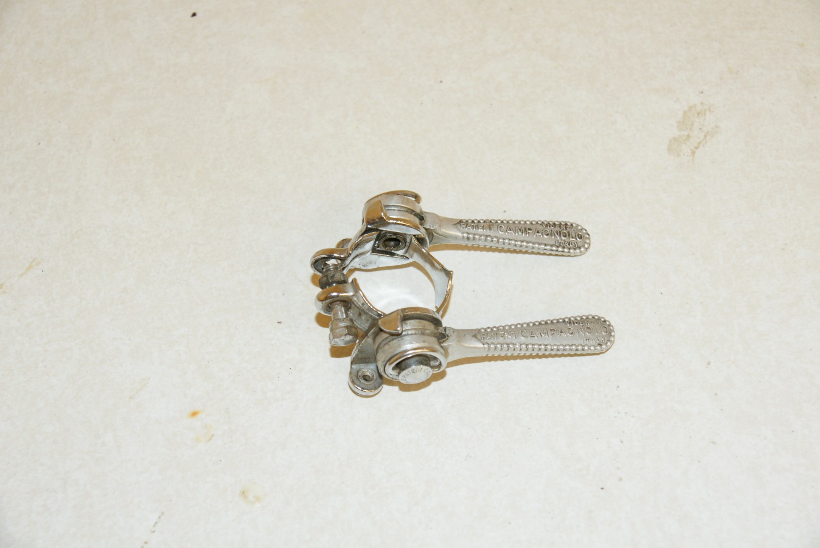 Campagnolo Nuovo Record Down Tube Clamp On Friction Shifters