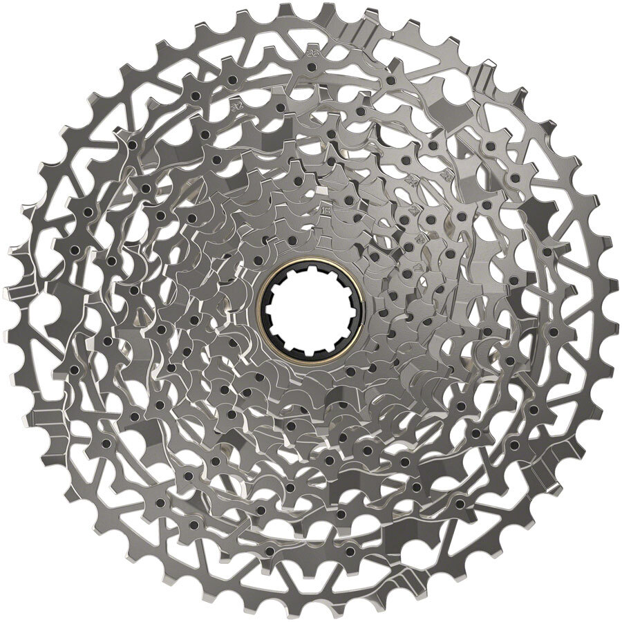 SRAM XPLR XG-1251 Cassette – 12-Speed, 10-44t, Silver, For XDR Driver Body, D1