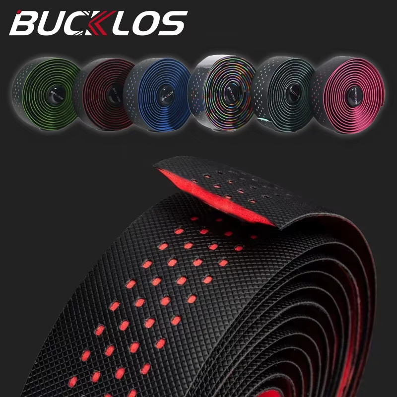 Road Bike Handlebar Tape Soft PU EVA Gravel Bicycle Bar Tape Anti-Slip Shock Abs
