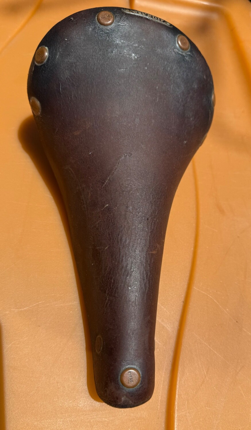 Ideale 90/Aluminum Daniel Rebour Autographed Saddle «special competition» Brown