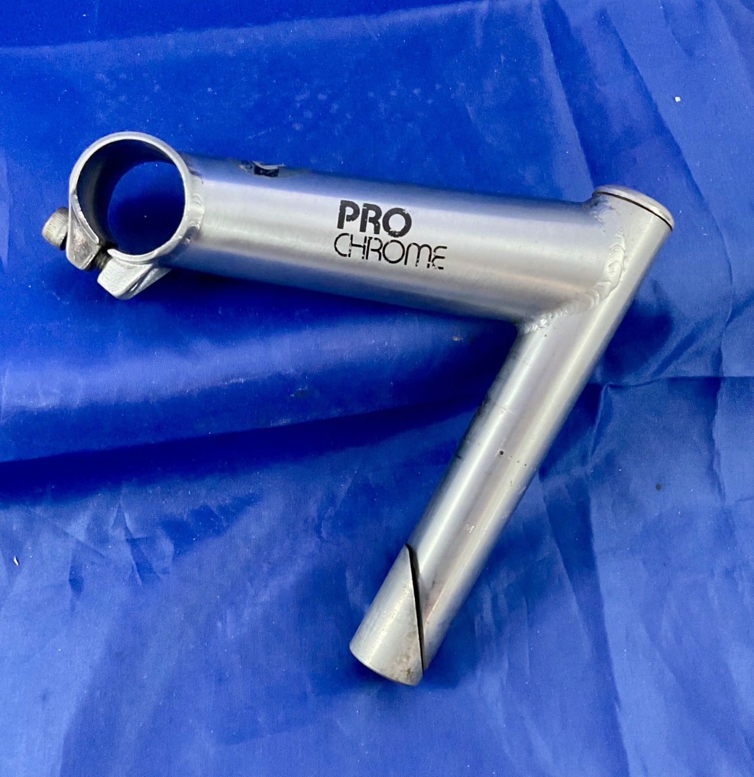 3T Pro Chrome Corsa Italian Quill Stem 22.2mm/25.8-26.0mm, -18 degrees 125mm