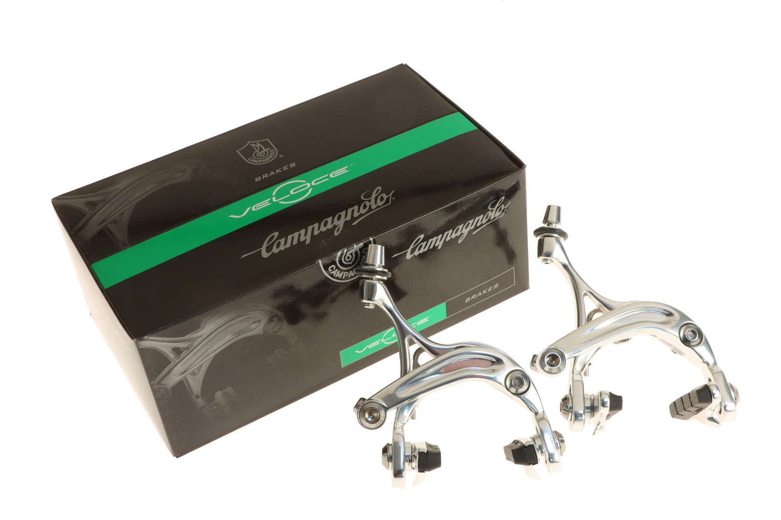 Campagnolo Veloce Brake Calipers Pair Rim Dual Pivot BR15-VLSDP 2015 NOS NEW