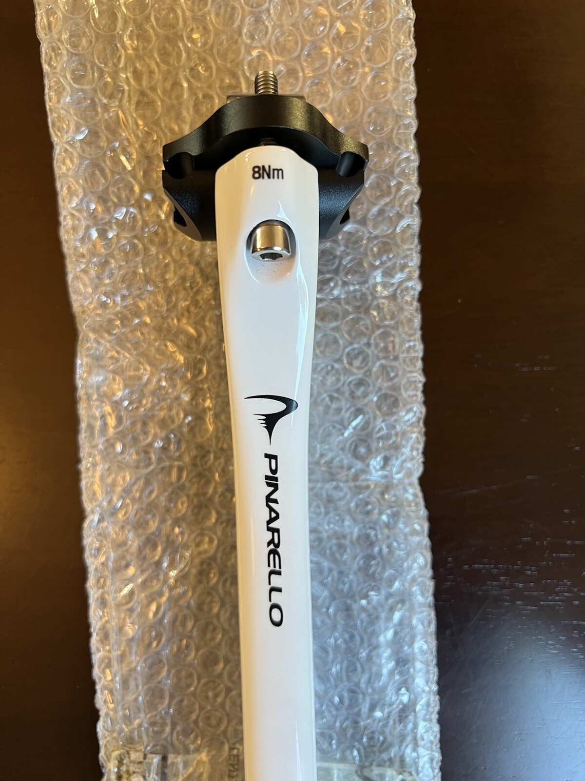 Pinarello Dogma/Gan/Paris/Prince – A214 White Carbon Seatpost Setback – NEW