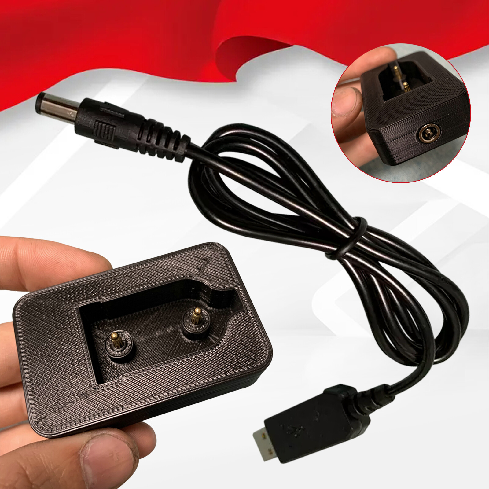Replacement For Shimano Di2 External Battery Charger SM-BCR1 SM-BTR1 7970 6770