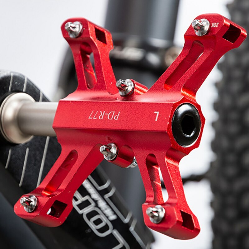 PROMEND Ultralight Mini MTB Road Bike Pedals Folding Bicycle Pedals 3 Bearings