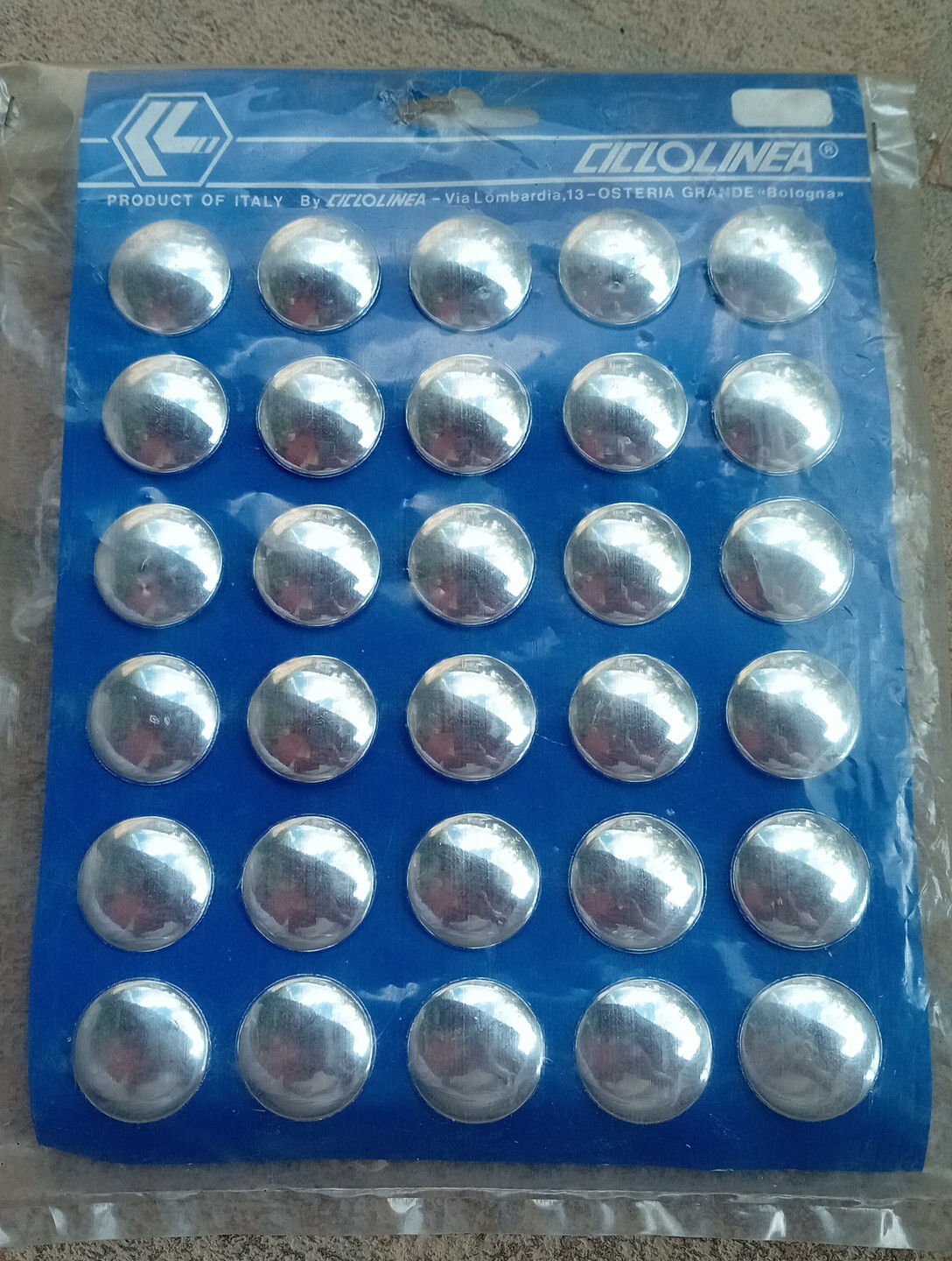 Cyclolinea Chrome Handlebar Caps 15 Pairs Colnago Bianchi Cinelli De Rosa Nib N