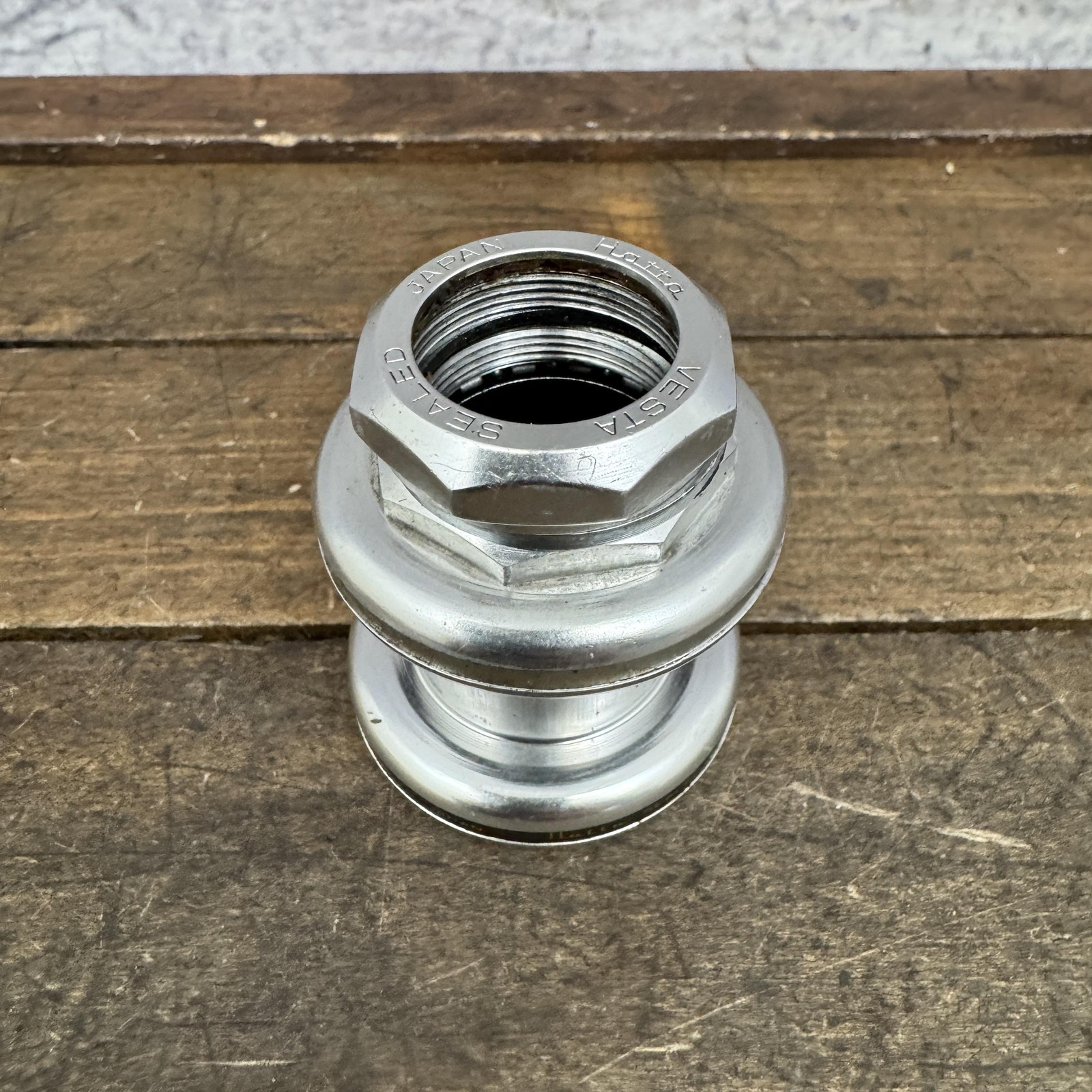 Vintage Hatta Vesta 1 Inch Threaded Headset 30.2 26.4 Sealed Japan Silver Road
