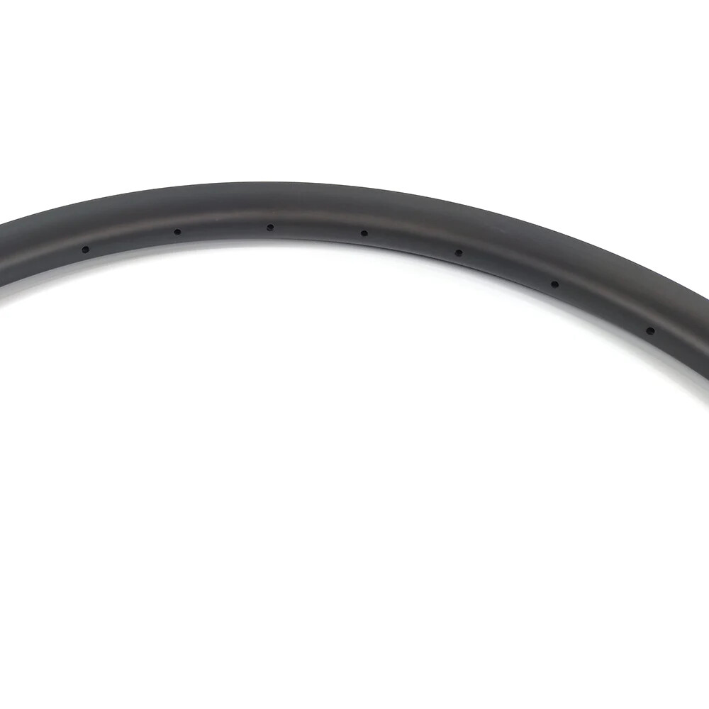 700C Road Bike Carbon Rim Tubular Bicycle Wheel Matte Glossy Finish 24 28 32 36H