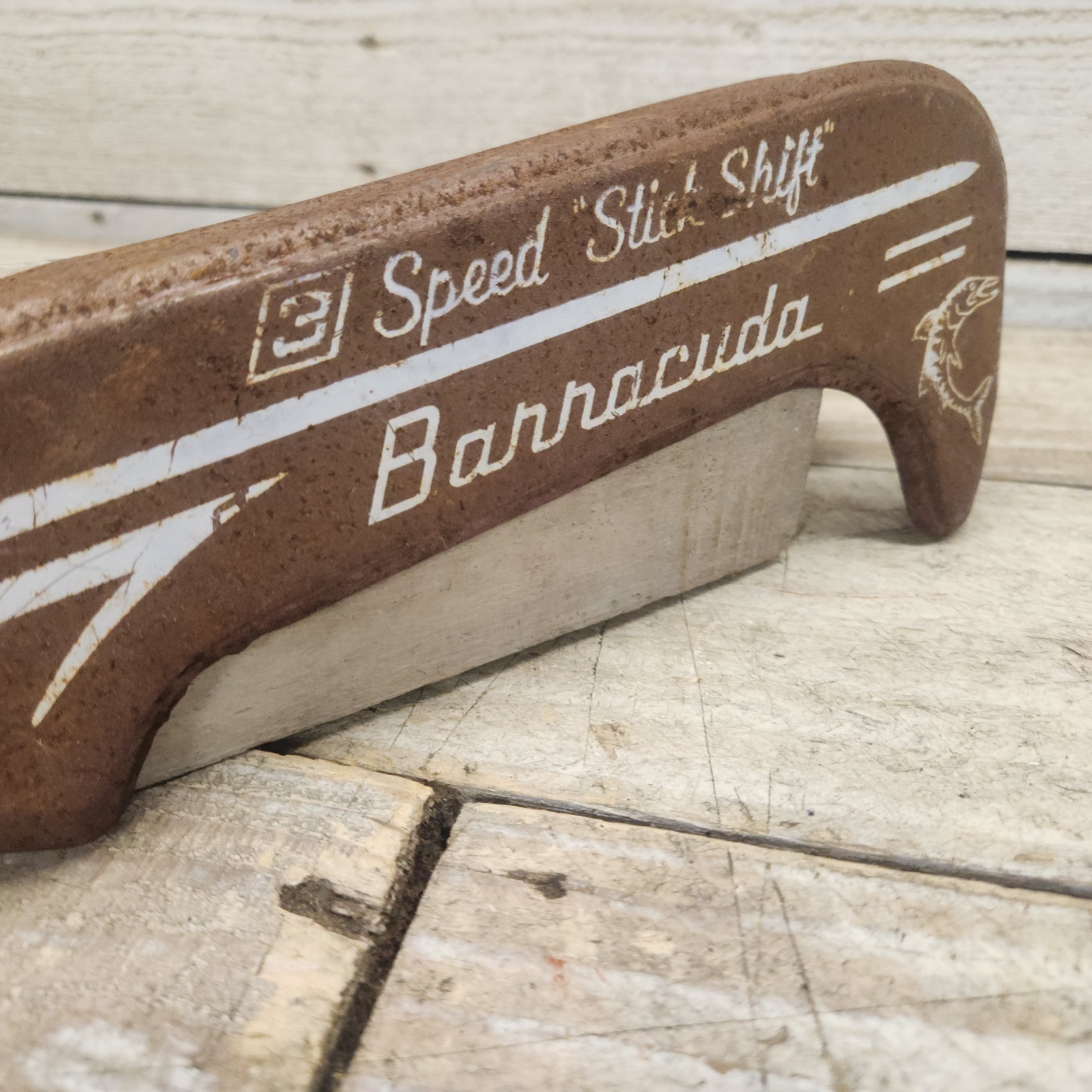1960s Ross Barracuda 3 Speed Stick Shift Chain Guard Purple Muscle Bike