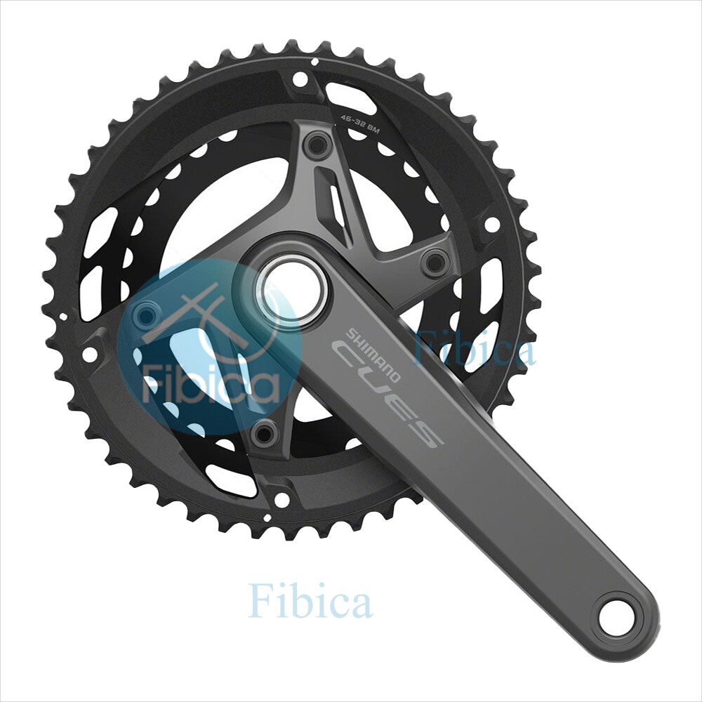 NEW SHIMANO FC-U6010-2-170MM-46X32T EFCU60102CX62X CUES 11SPEED FRONT CHAINWHEEL