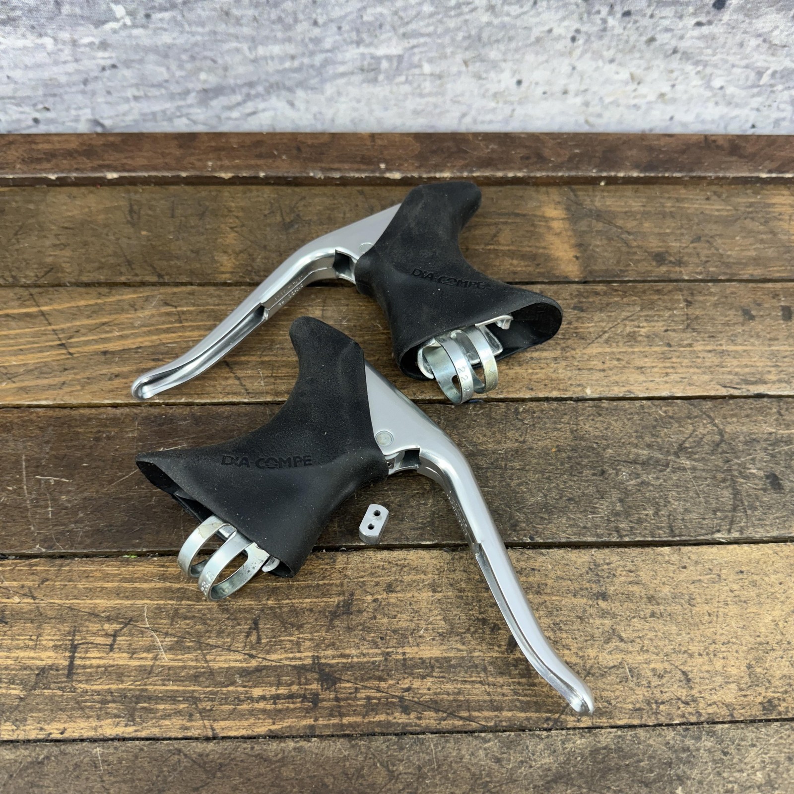 Vintage Dia-Compe Tandem Brake Levers Pair NOS 4-Finger Drop Bar Road Bike