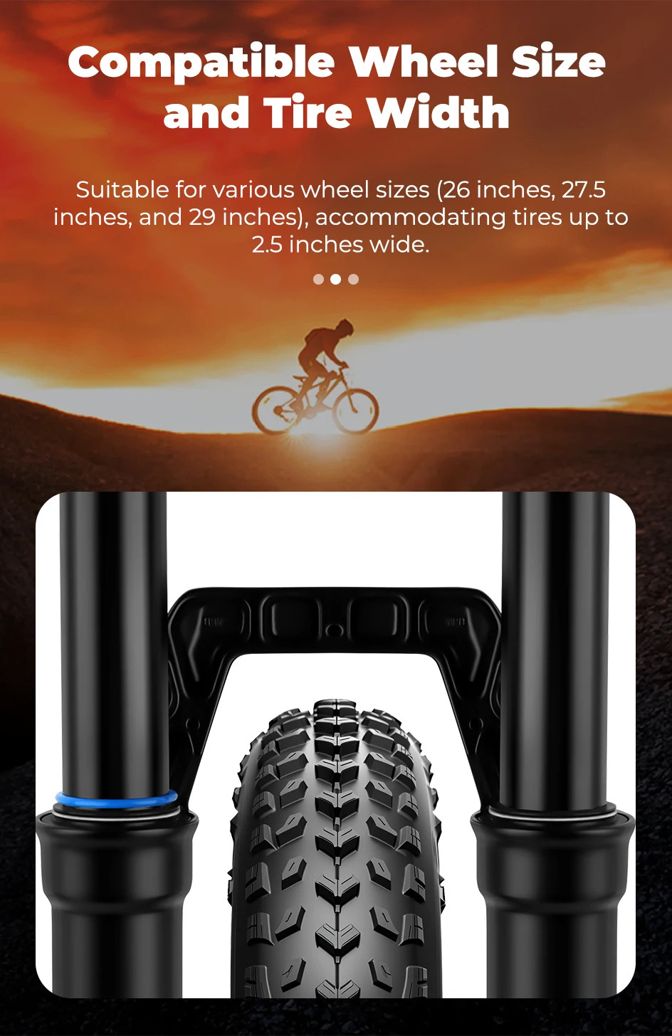 MTB Suspension Air Oil Fork BOOST Thru Axle Front Fork 120mm Travel 27.5/29inch