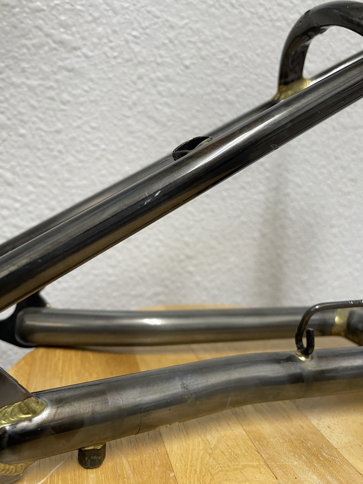 Brompton Raw Lacquer Rear Triangle