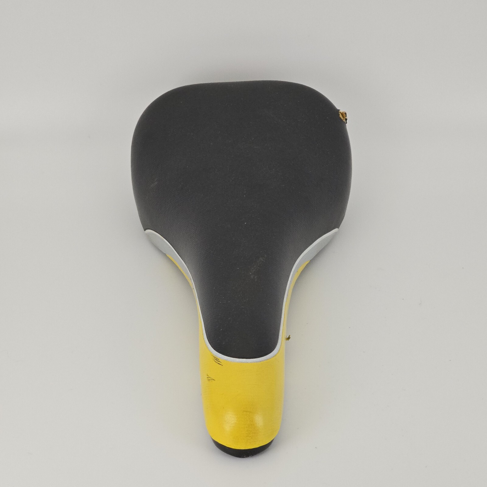 Haro Pro Series BMX Seat Black and Yellow Mid School