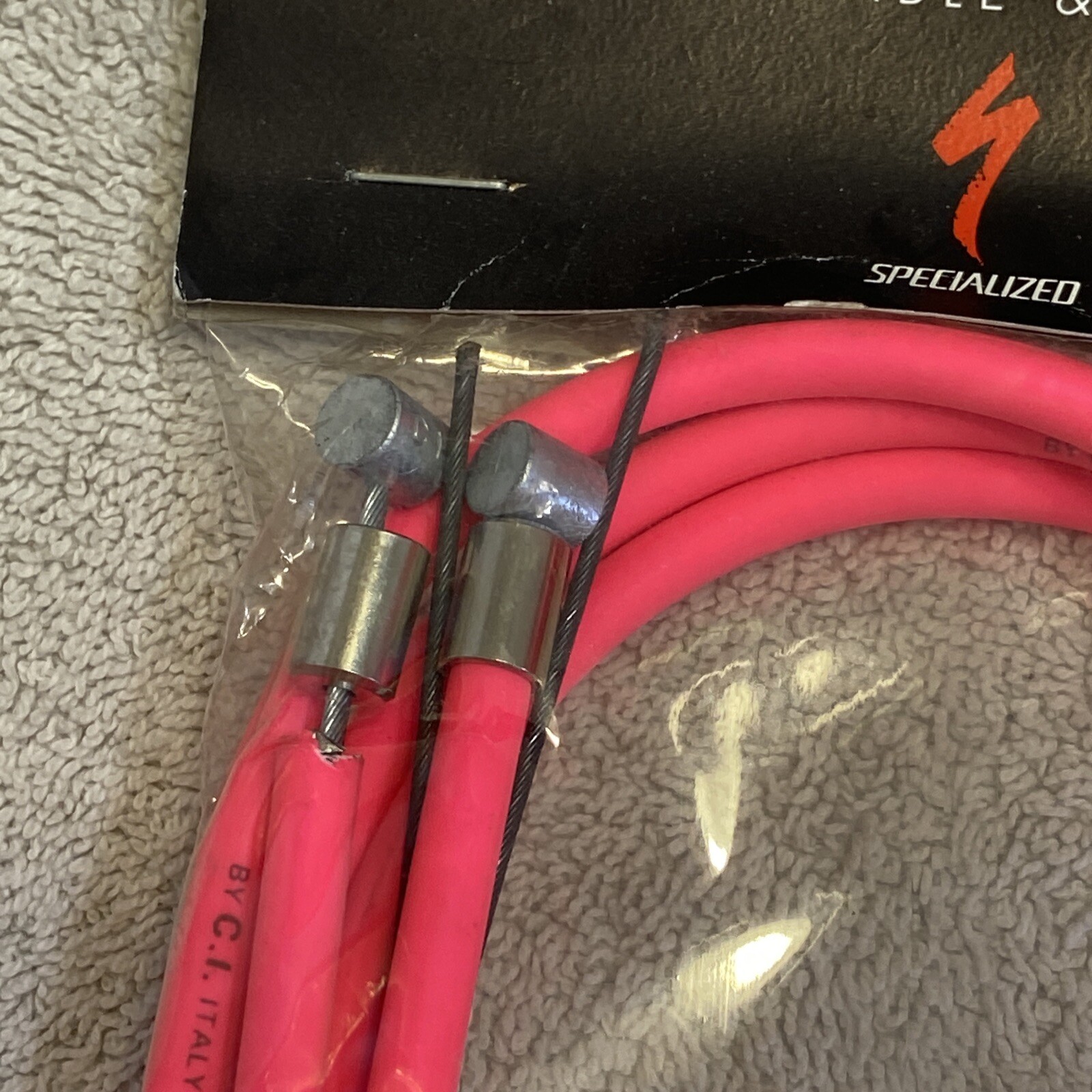 Specialized Vintage ATB Brake Cable & Housing Set Oversized -Hot Pink [ssg]