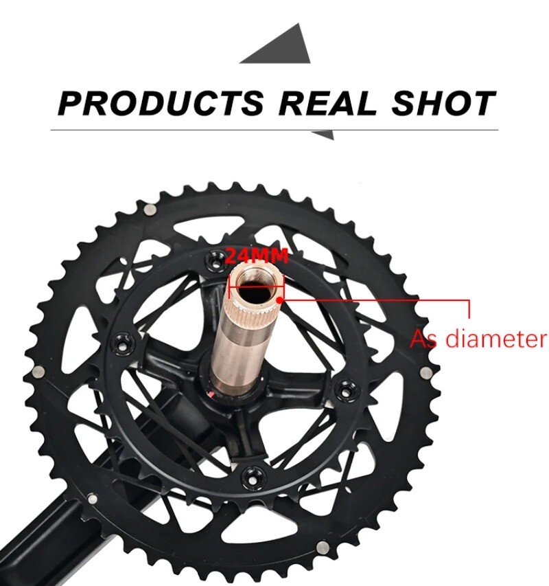 170mm Road Bike Crank Arm 10-12S 110BCD 50-34T 53-39TDouble Sprocket with BB