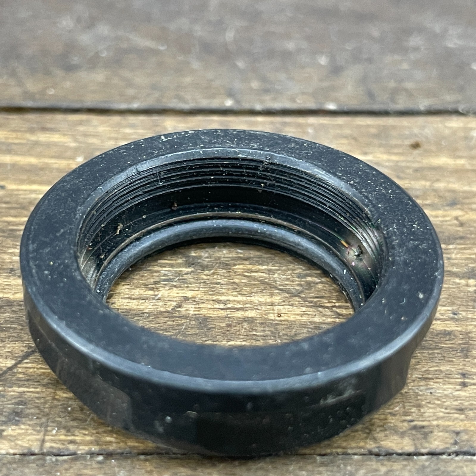 Tioga Avenger Headset Top Nut 1 1/8 in Threaded NOS Black 90s MTB Mountain Bike