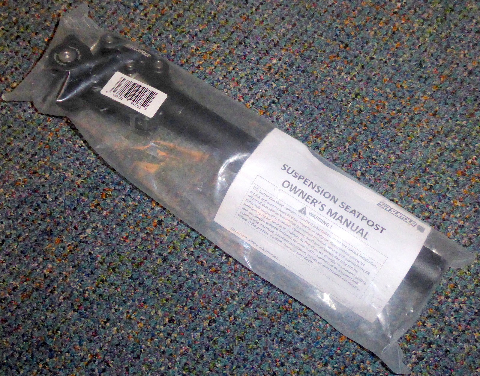 SR Suntour SP12 NCX 30.9 X 400mm Suspension Seat Post New/Sealed