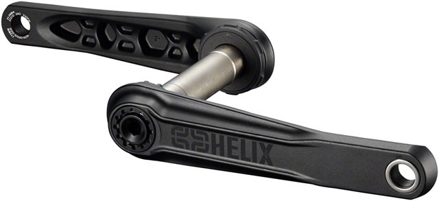 e*thirteen Helix Core Crankset 165mm 73mm 24mm Spindle Black