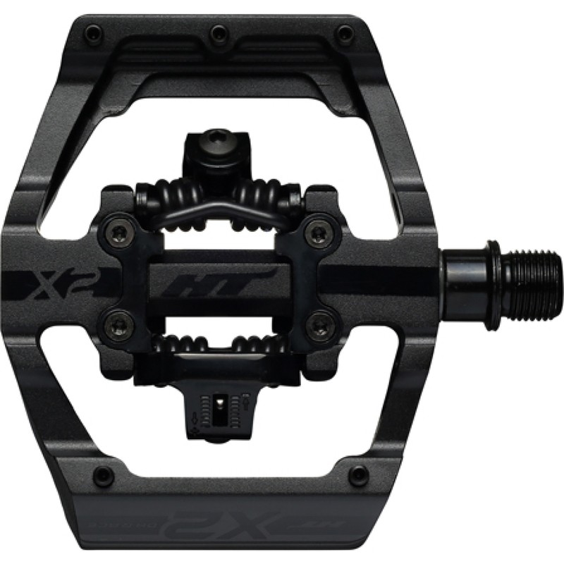 Pair Of Pedals X2-SX Black HTX2S HT-COMPONENTS BMX Pedals