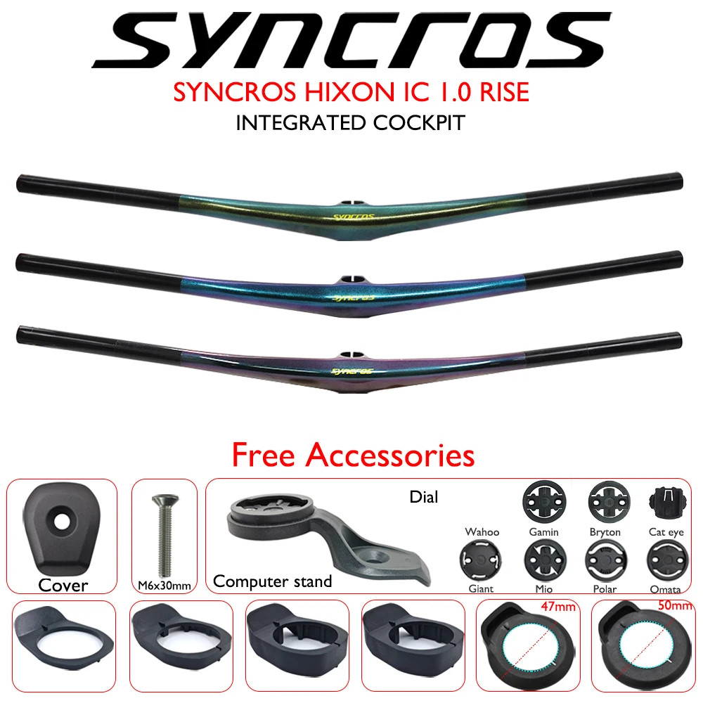 Carbon Fiber Mountain Bike Handlebar Stem 28.6mm 700-800mm 6°/7° 40-60mm