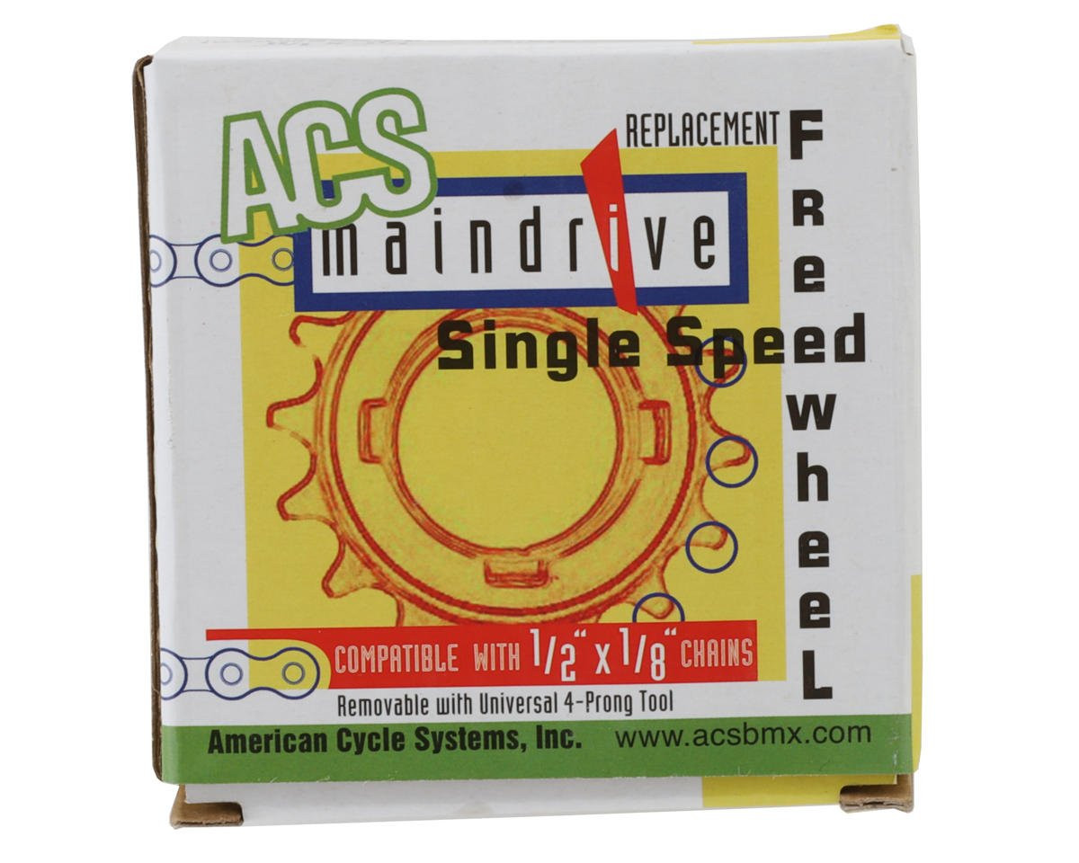 ACS MainDrive Freewheel (Silver) (1/8″)