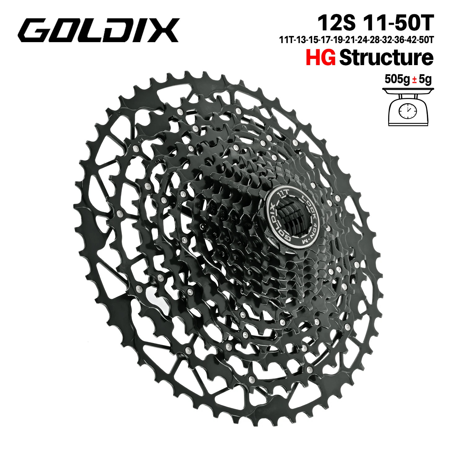 Ultralight Bicycle Cassette Freewheel Carbon Steel Material 9/10/11/12/13 Speed