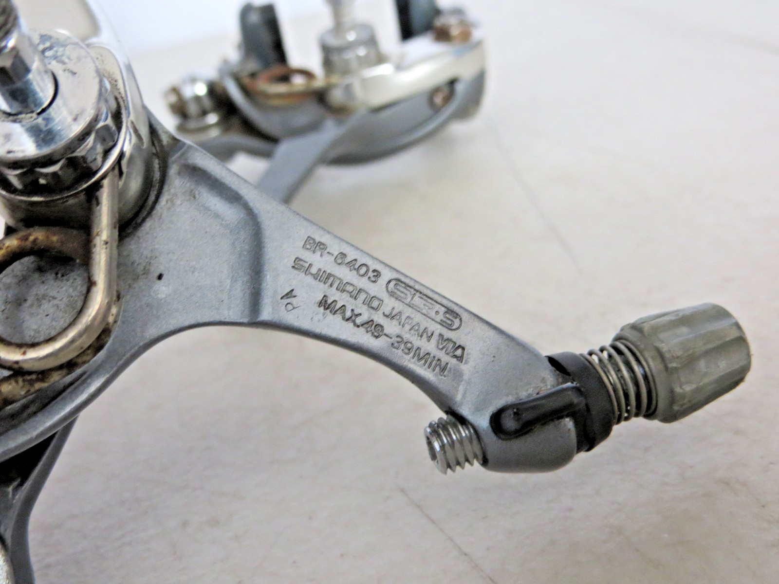 Shimano 600 Tricolor Road Bike Brake Calipers Front + Rear Set BR-6403 Japan