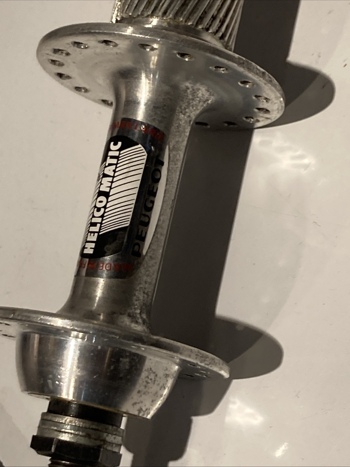 Maillard Helicomatic Road Bike REAR Hub 36H 126mm Vintage QR Freewheel Peugeot