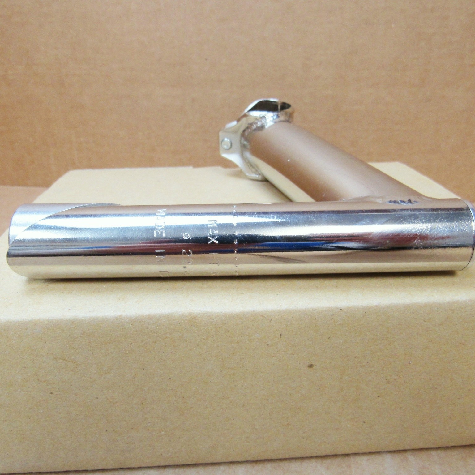 New-Old-Stock 3T Chromix Corsa Plus Quill Stem (115mm) w/Columbus Branded Tubing