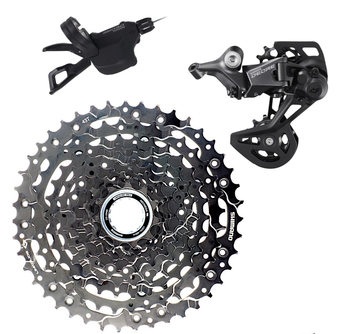 Shimano Deore 1x10S LinkGlide SL/RD M5130 Shifter/RD/CS-LG400 11-43T READ