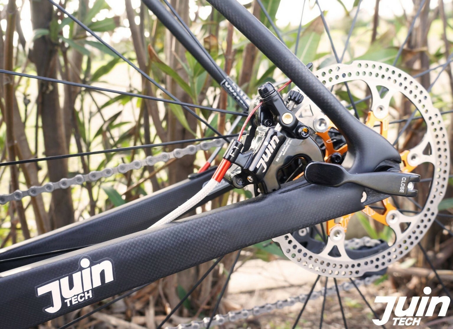 Juin Tech F1 Cyclocross Gravel eBike Bicycle Hydraulic Disc Brake Caliper Set