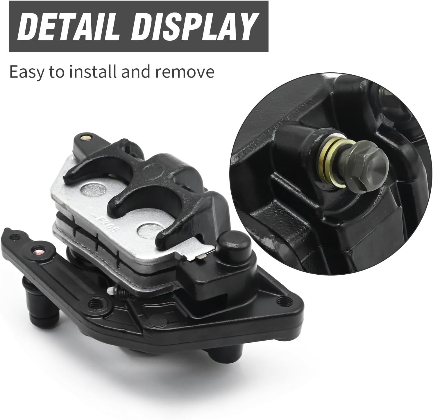Front Disc Brake Caliper, Replacement for Honda Shadow VT600C/CD VF750C/CD