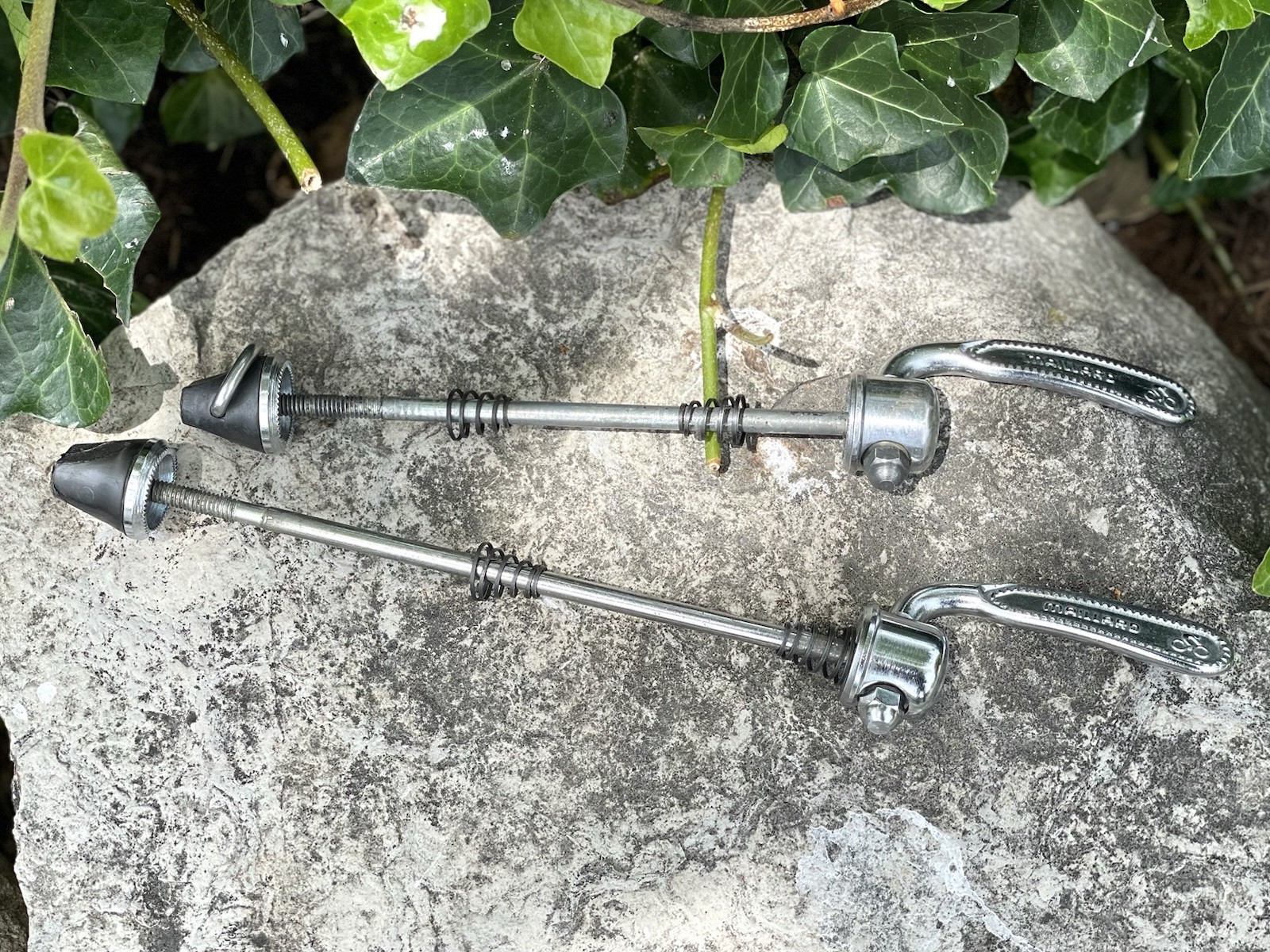 Vintage Maillard Wheel Skewers – Front and Rear Steel Made in France