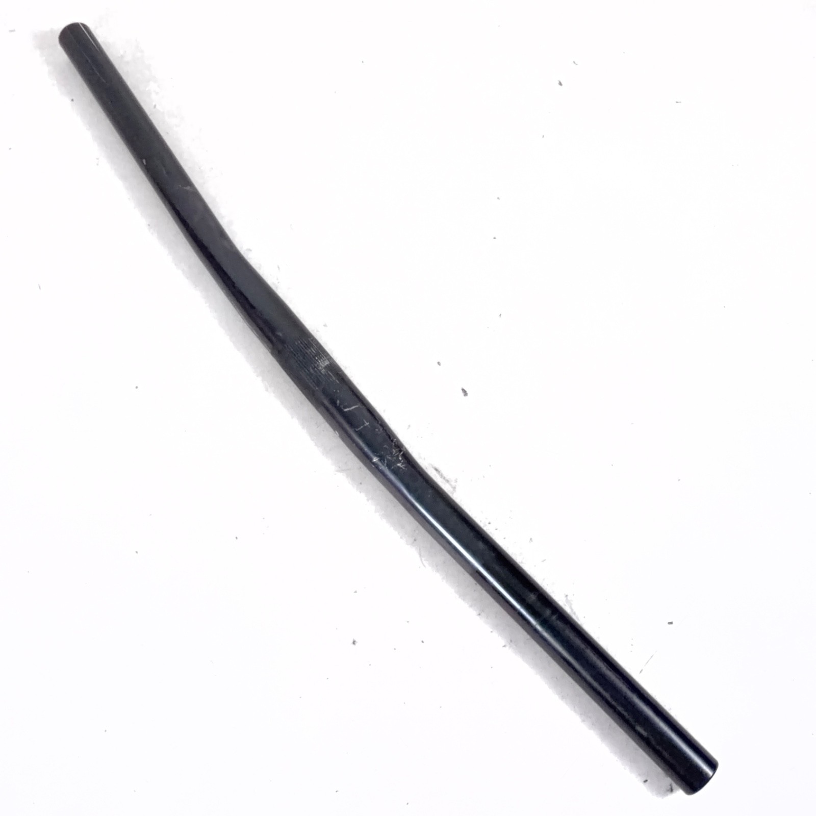 Hisn Lung HL Vintage MTB Flat Sweep Alloy Handlebar in Black Ø25.4/560mm 6°
