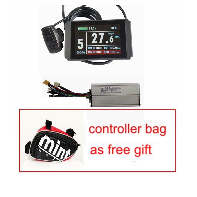 36V/48V15A KT Brushless DC Motor Controller Ebike+KT-LCD8H/KT-LCD3 Display