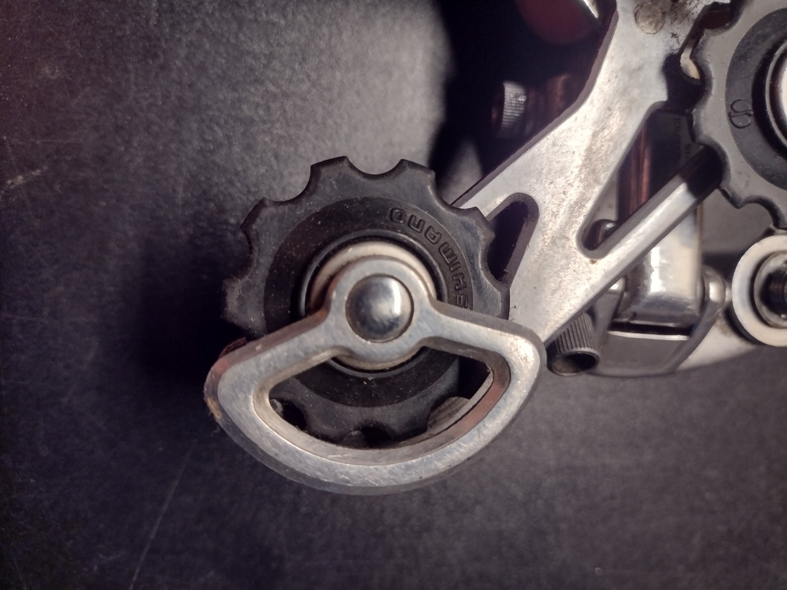 shimano 600 arabesque Long Cage Rear Derailleur