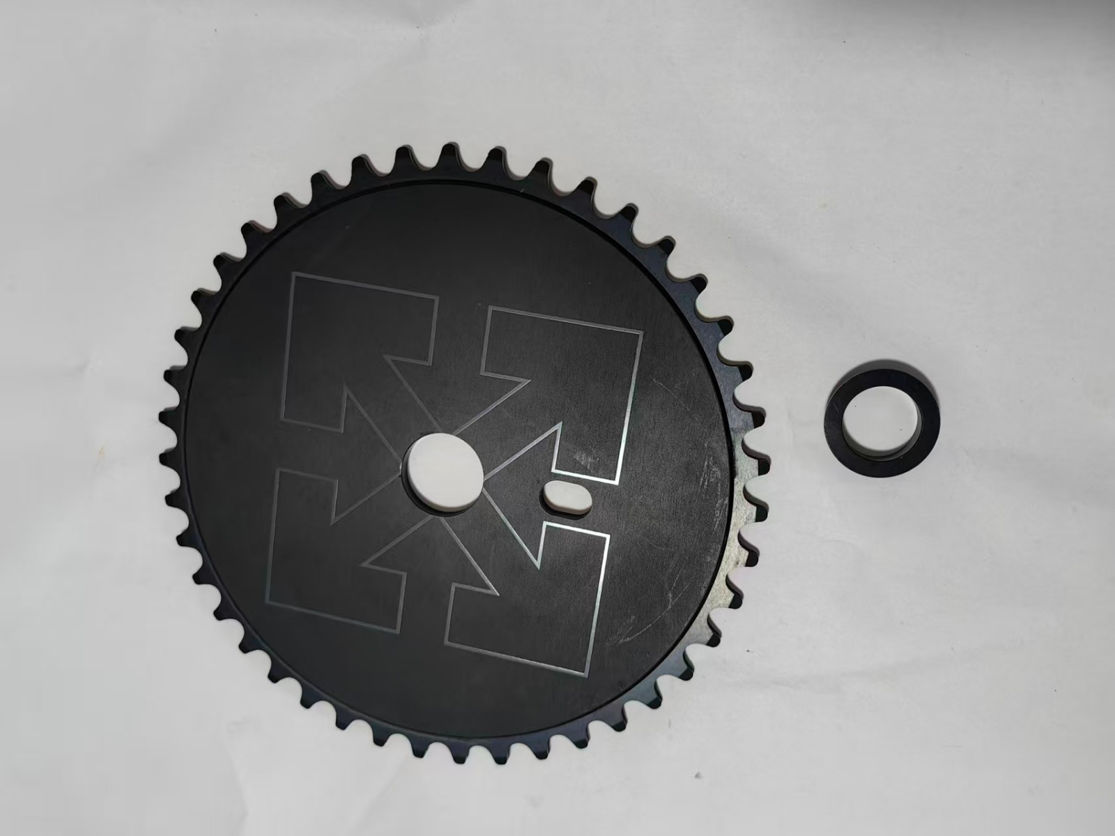 Old School bmx Sprocket 43T Chainring BMX bike Driveline Alloy with 19mm adapter