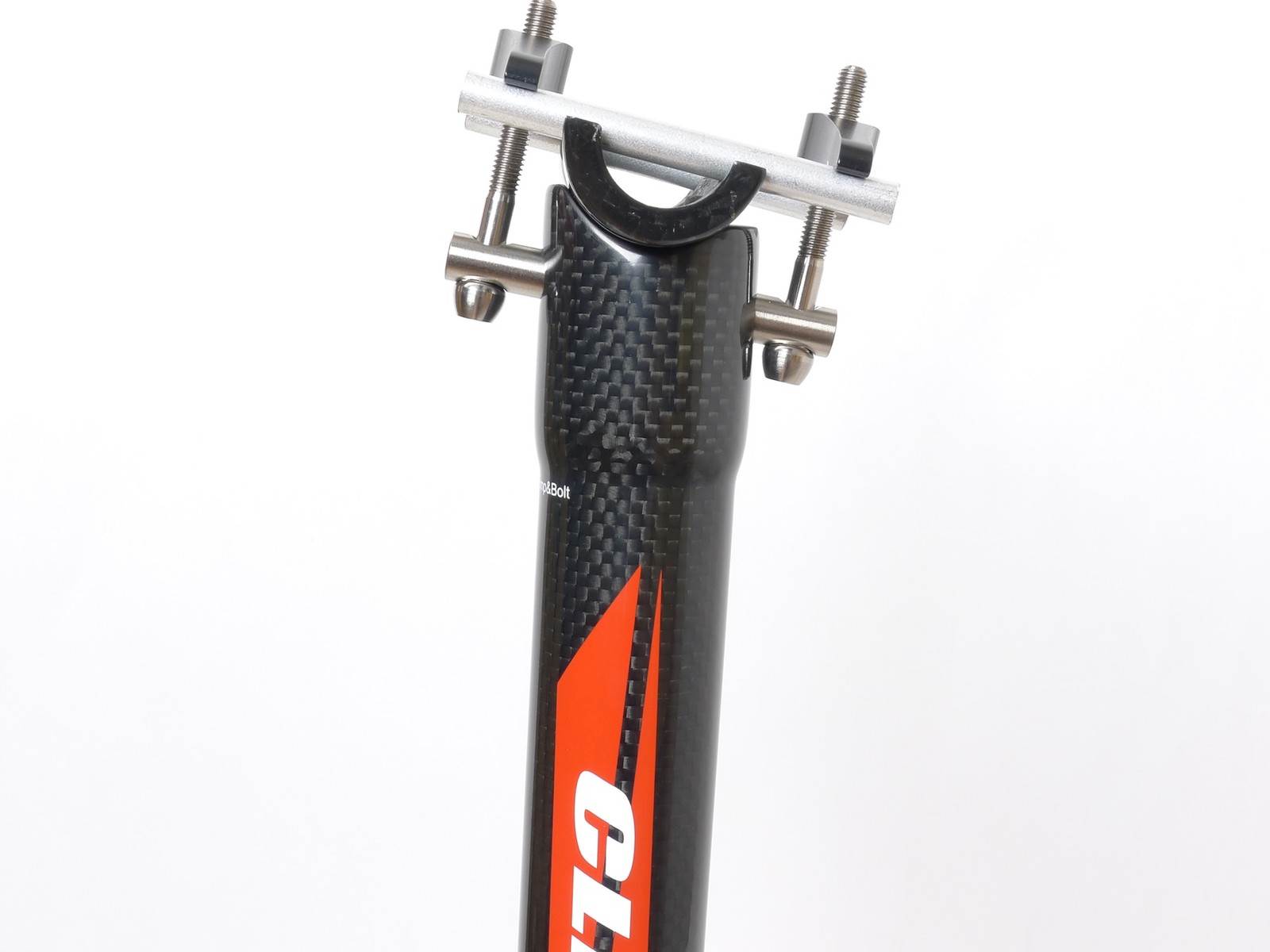 mr-ride 31.6x400mm 150g Climax SP02C 3K gloss carbon Seat Post Ti Hardware black