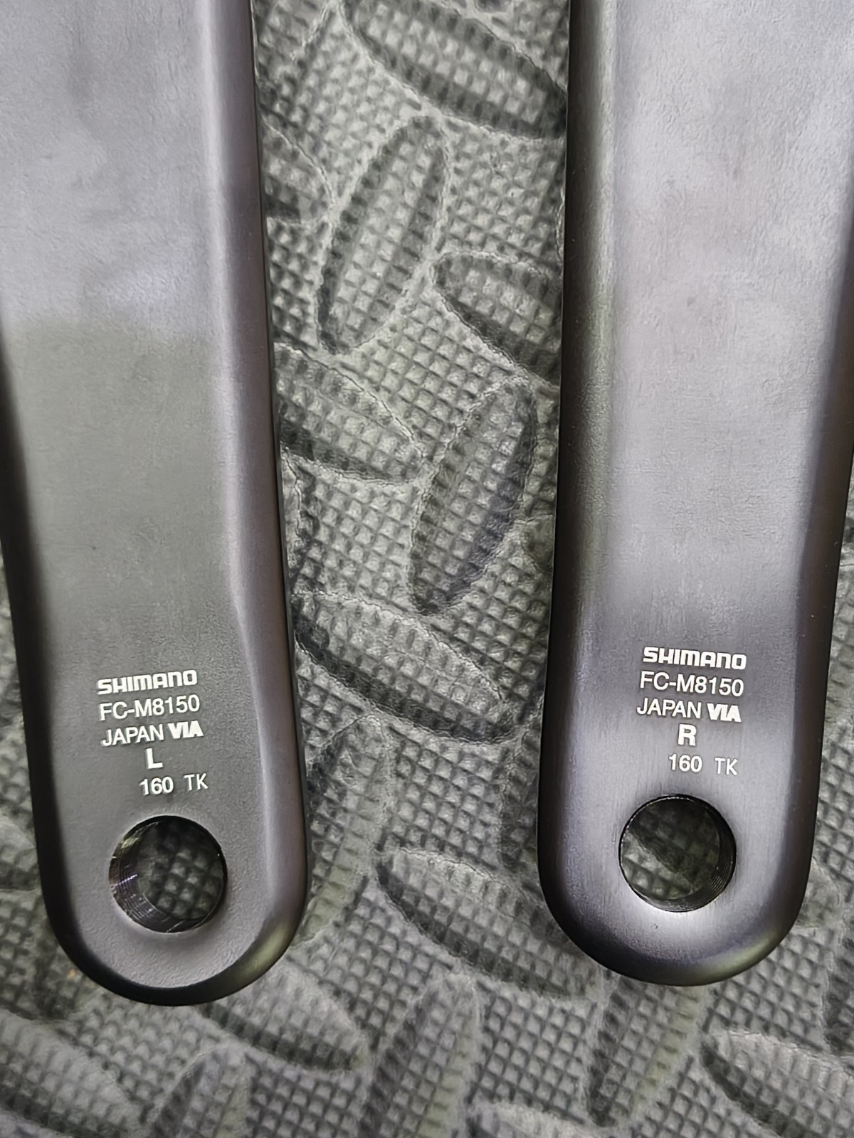 Shimano XT FC-M8150 160mm E-MTB Crank Arm L/R Set For Ep800/801/600
