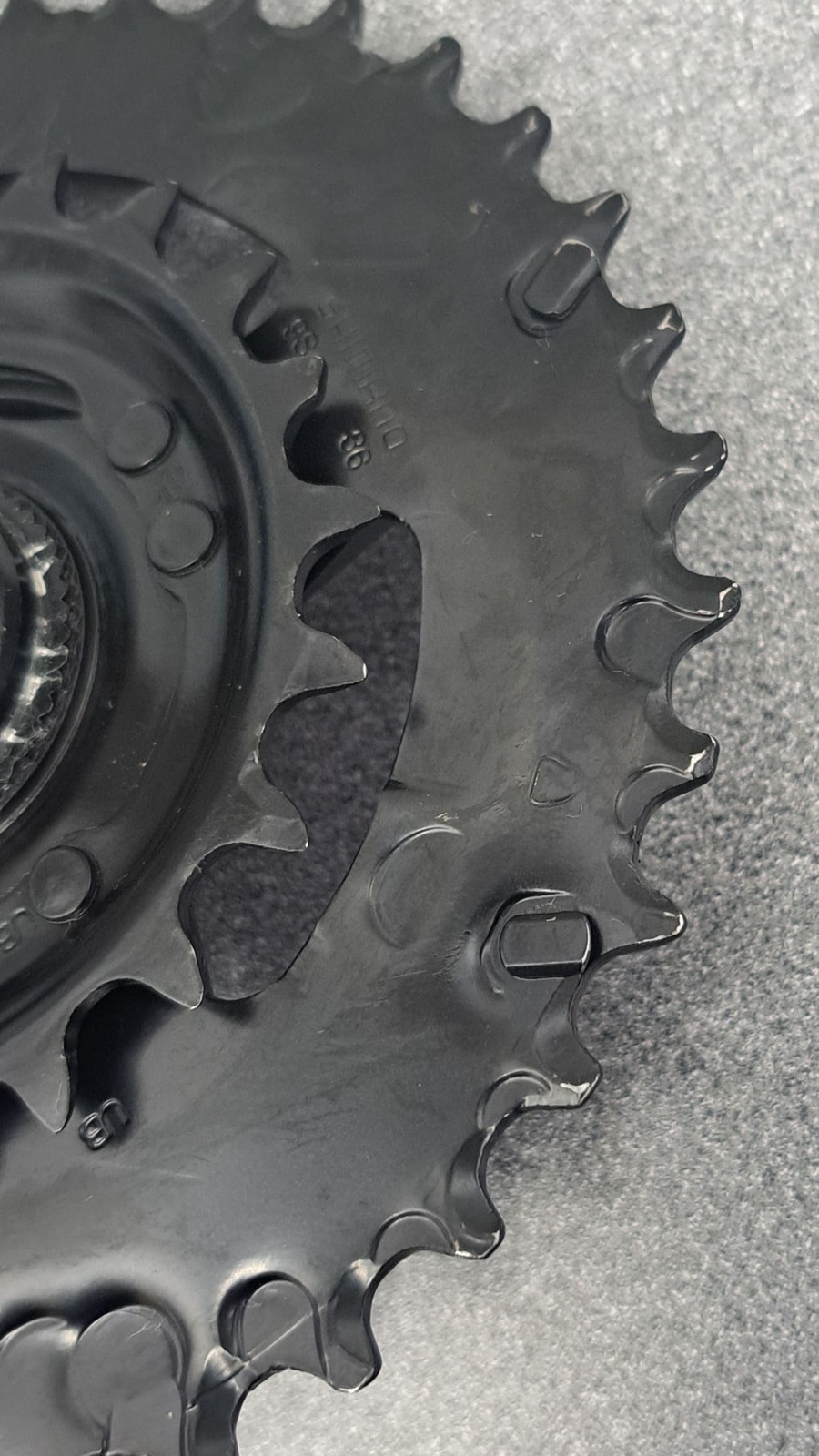 Shimano FC-MT210-B2 Crankset: 175mm, 9-Speed, 36/22t, Riveted, 51.8mm Chainline