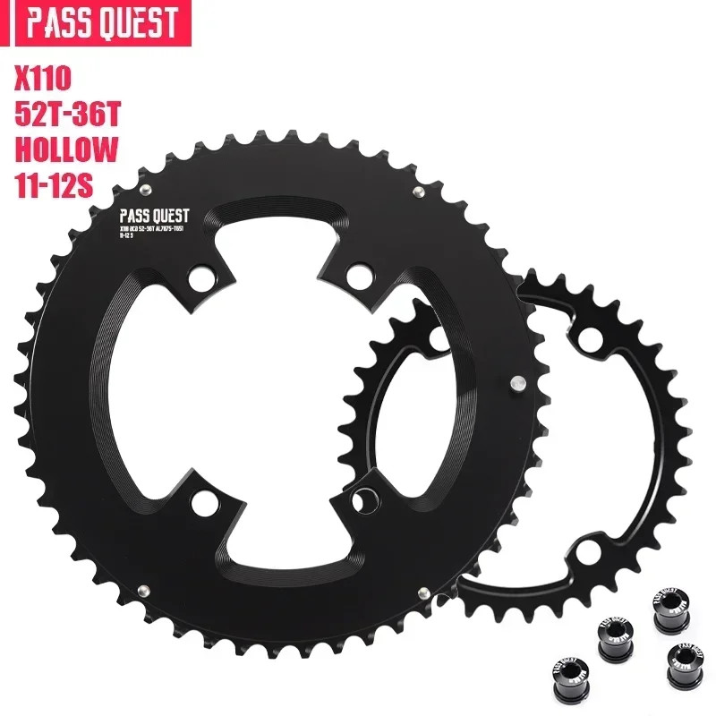 110 Bcd Chainring for Road Bike Chain Ring 48/35T 50/34T 52/36T 53/39T 54/40T