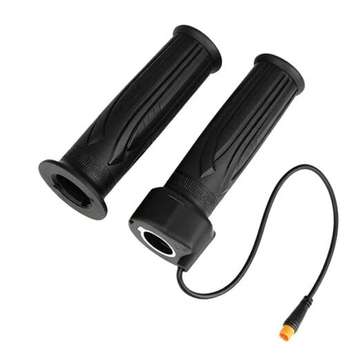 Grip for Electric Bike 12V–72V, 3-Pin Waterproof Universal Full Twist Throttle