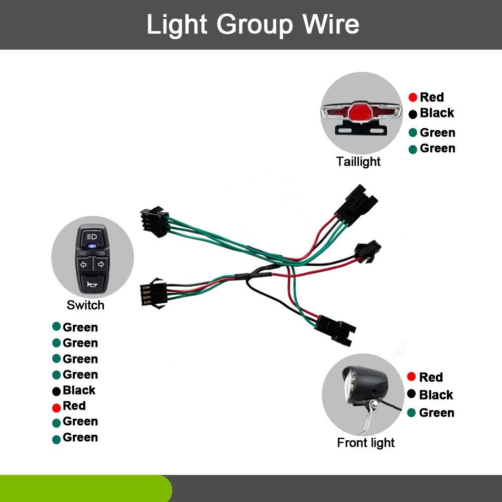 36V 48V 15-35A E-bike Controller Kit with Display for Electric Bike Parts