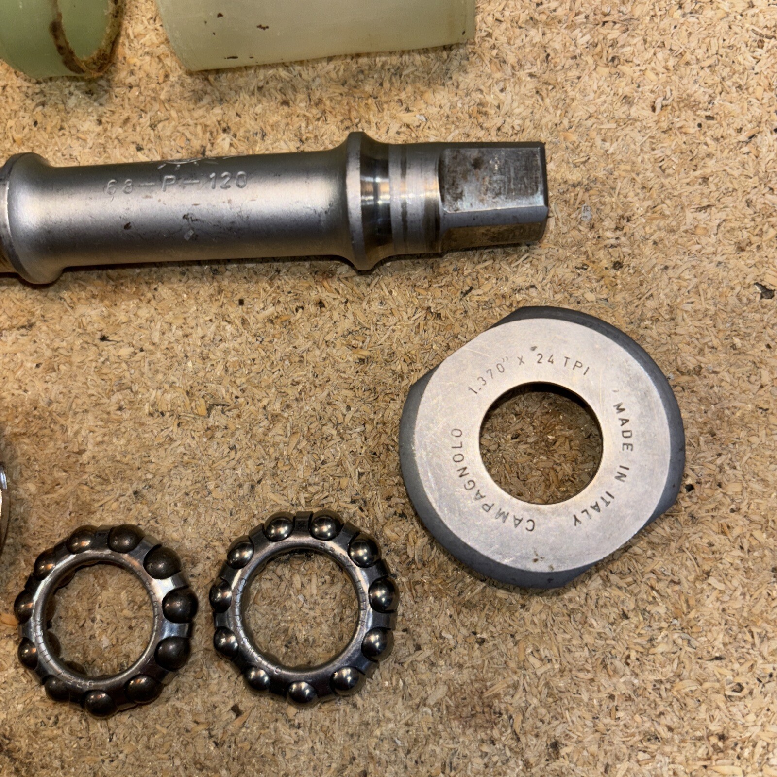 Vintage Campagnolo Record Bottom Bracket English Thread 109mm