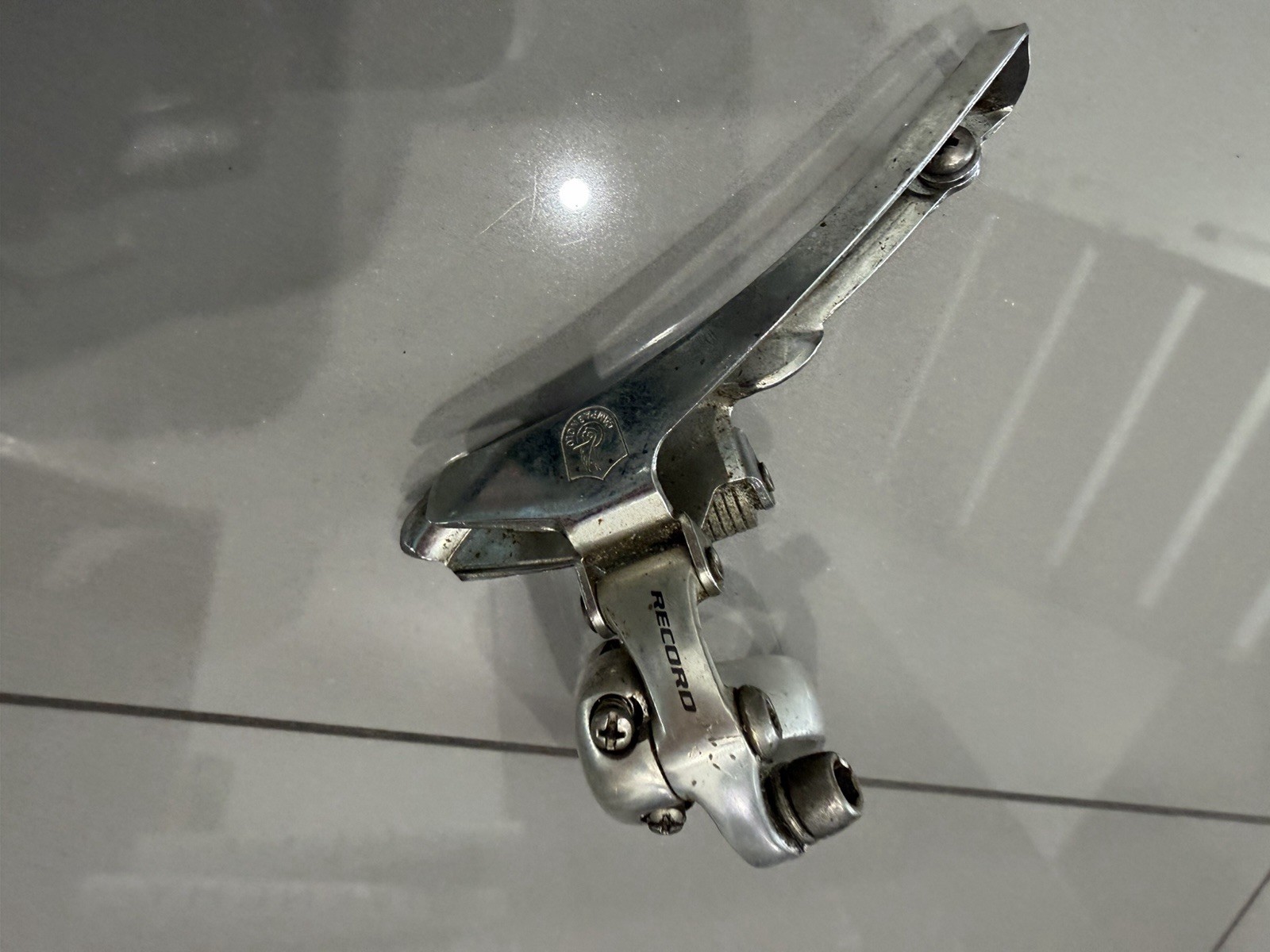 Vintage CAMPAGNOLO Super Record ROAD Derailleur Front And Rear